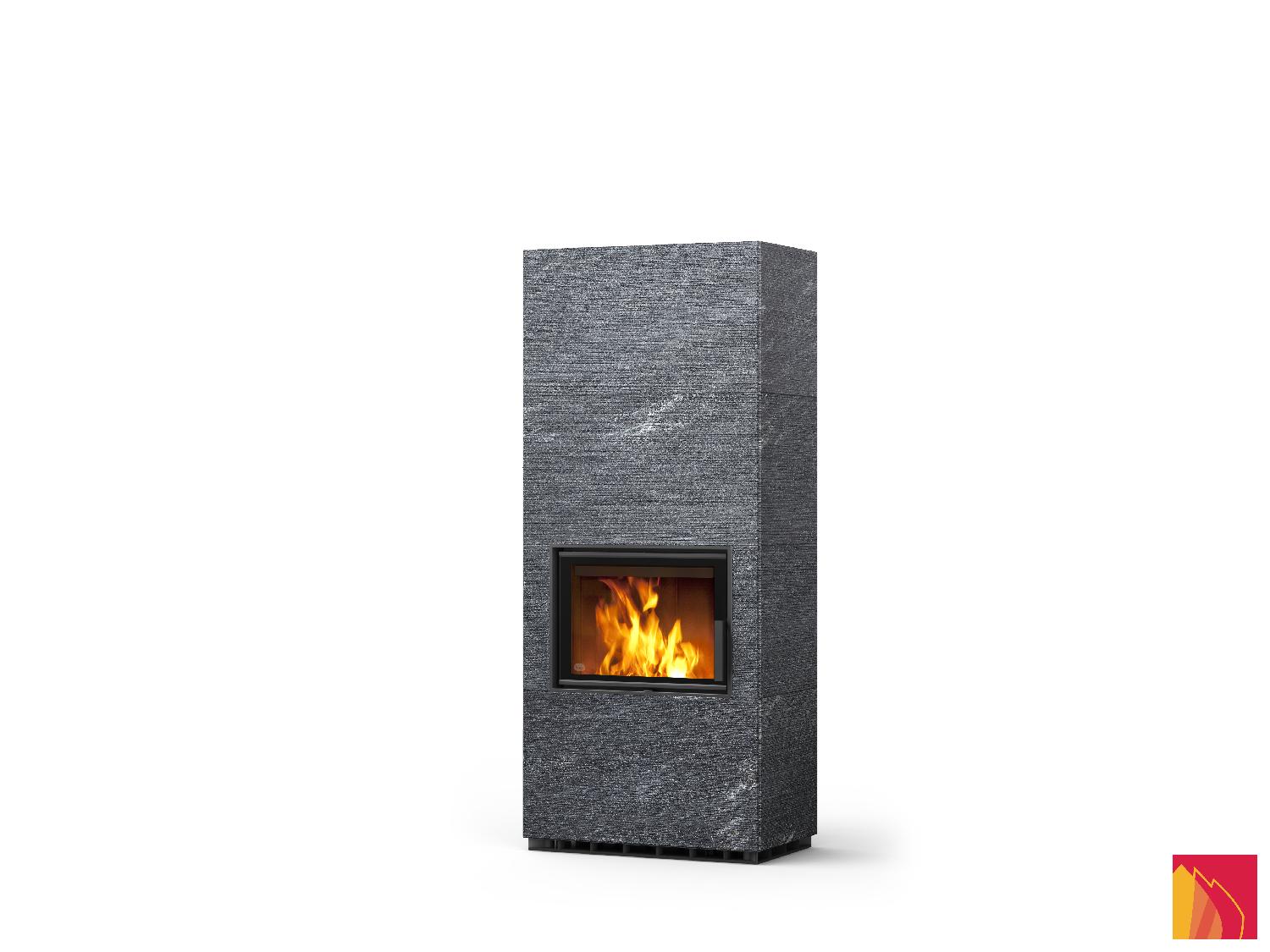 Tulikivi HENKA Wood stove with soapstone